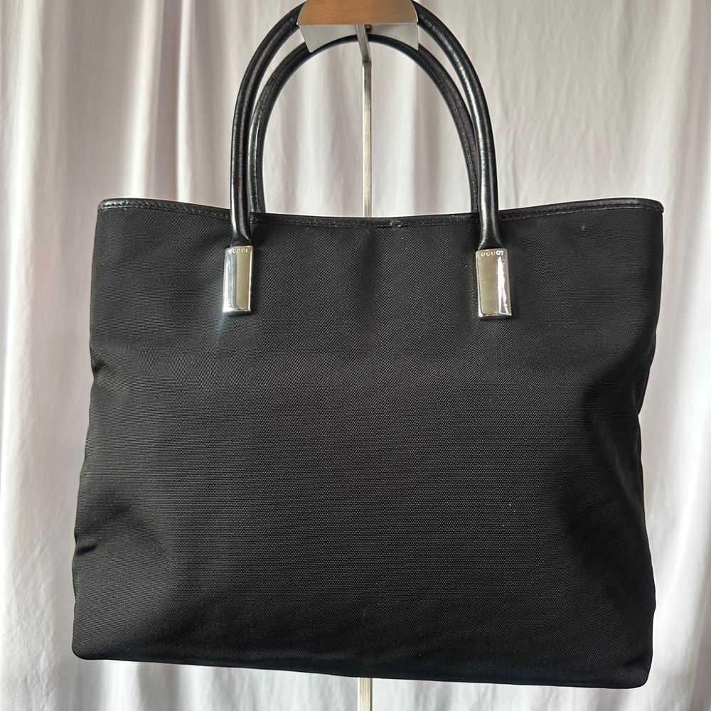 Gucci/Tom Ford tote Bag with Silver Accents